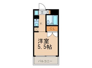 ルート若松町の物件間取画像